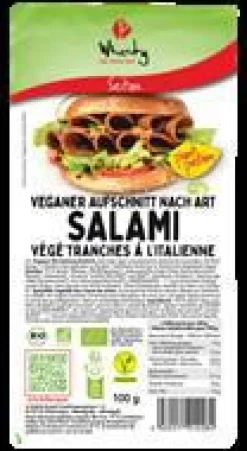 Online WHEATY Salami végétarien bio tranches à l’italienne - 100 g