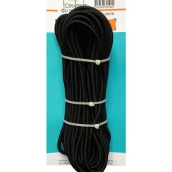 Sale COULEURS DU MONDE Sangles pour fixation de toiles coloris noir Sandow