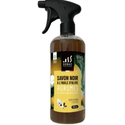Online SOBAC Savon noir à l'huile d'olive pour agrumes et plantes méditerranéennes - spray de 750 ml