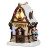 Discount LEMAX Scénette pour village de Noël Santa’s wonderland La maison de Donner