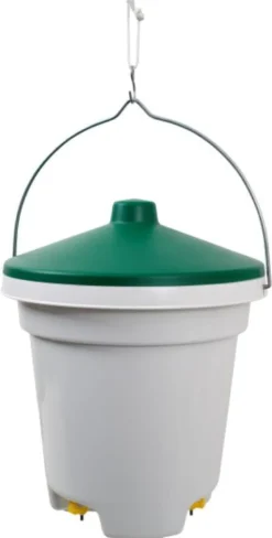 Discount DISTRIGALLI Seau abreuvoir à pipettes pour volailles coloris multicolore - 12 L