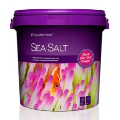 BLUE CORAL Sel de mer pour aquarium, seau 22kg - AQUAFOREST Sea Salt