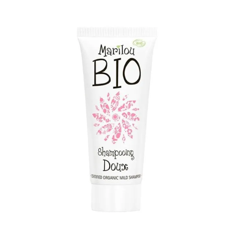 Sale MARILOU BIO Shampoing Doux bio tube 125 ml blanc