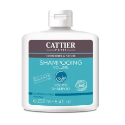 Online CATTIER Shampoing volume sans sulfate bio en flacon de 250 ml