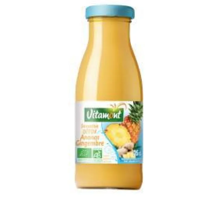Sale VITAMONT Smoothie bio ananas gingembre – 25 cl