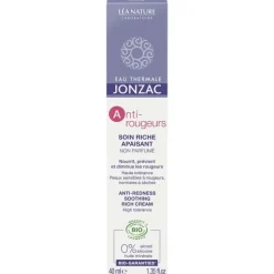 Clearance EAU THERMALE JONZAC Soin Riche Apaisant Anti-rougeurs Tube 40 ml bleu