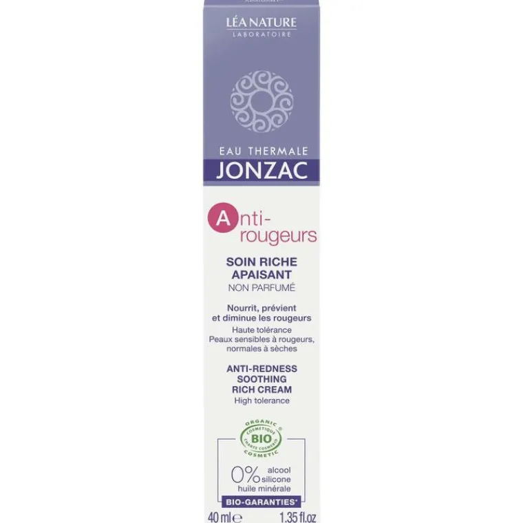 Clearance EAU THERMALE JONZAC Soin Riche Apaisant Anti-rougeurs Tube 40 ml bleu