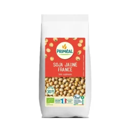 Hot PRIMÉAL Soja jaune bio en sachet de 500 g