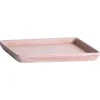 Clearance POTERIE GOICOECHEA Soucoupe carrée L.45xl45