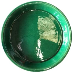Outlet LES POTERIES D'ALBI Soucoupe en argile vert Jade Les Poteries d’Albi - Ø 36 cm