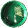 Discount LES POTERIES D'ALBI Soucoupe en terre émaillée vert Jade Les Poteries d’Albi - Ø 41 cm