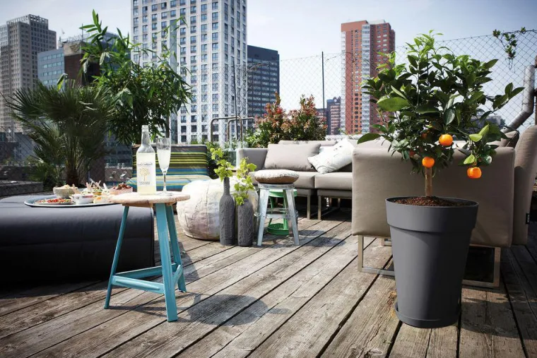 Sale ELHO Soucoupe Loft urban anthracite Ø 21 cm