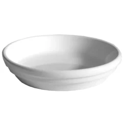 DECOLINES Soucoupe pot horticole blanc Ø 17 x H3 cm