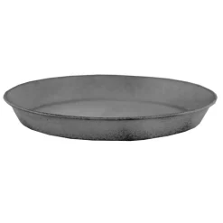 Clearance DECOLINES Soucoupe pour pot Reb Gris clair mat - Ø 29 cm x H4 cm