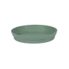 Hot EDA Soucoupe ronde en polypropylène vert laurier Toscane - Ø 22,5 cm