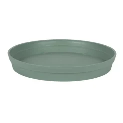 Clearance EDA Soucoupe ronde en polypropylène vert laurier Toscane - Ø 40 cm