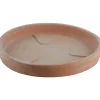 Online ANTICOMESTIERE Soucoupe ronde en terre cuite - Ø 33,2 cm