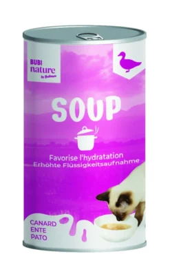 New BUBIMEX Soupe pour chat au canard Bubi nature - 135 g