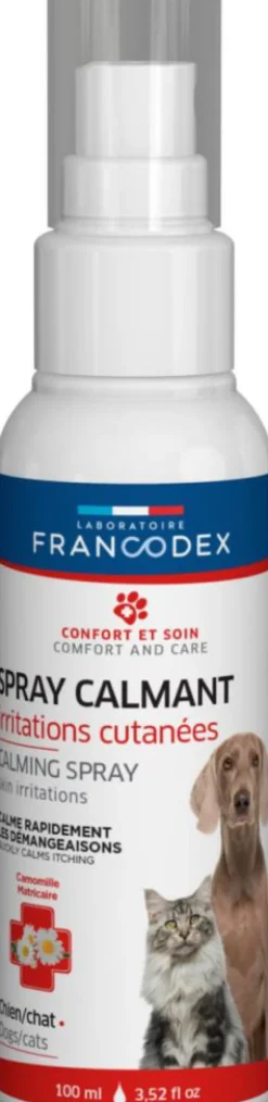 New FRANCODEX Spray calmant pour chien et chat – 100 ml