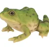 Clearance RIVIERA Statue de jardin grenouille verte H 15cm