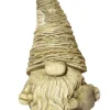 Best HAIRIE GRANDON Statue Nain des bois en pierre reconstituée ton vieilli Haire Grandon - 17 x 13 x 31 cm