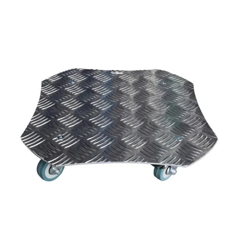 Sale LOUIS MOULIN Support à roulettes en aluminium carré 34 cm