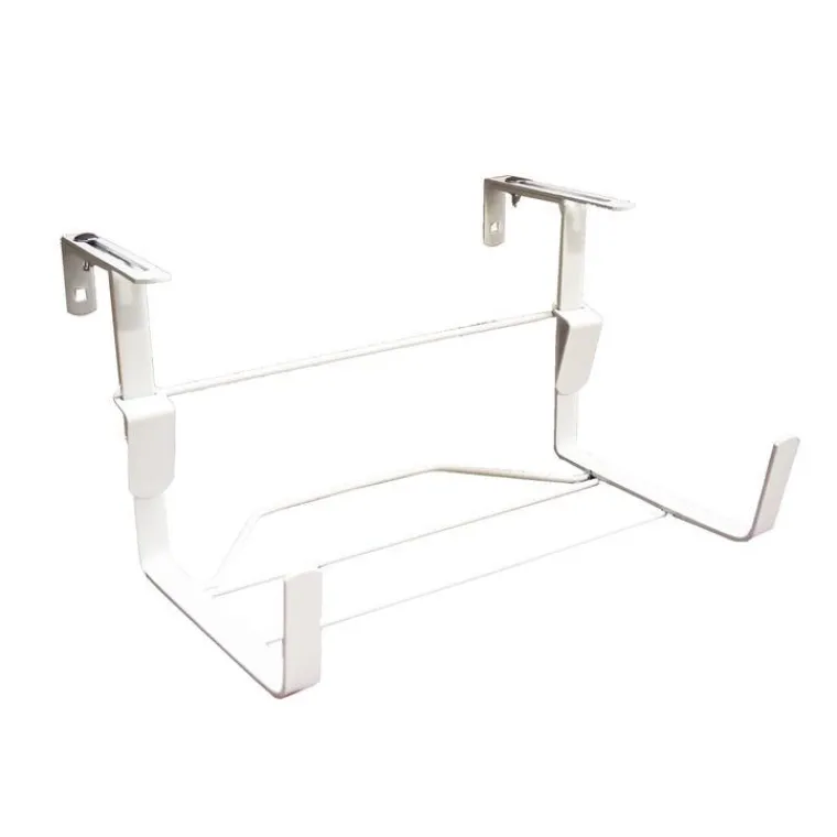 LOUIS MOULIN Support de jardinière universel large en métal blanc 35 cm