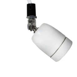 New REPTILE PLANET Support de lampe pour terrarium en porcelaine coloris blanc Repti Socket