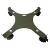 Sale LOUIS MOULIN Support de pot 4 roulettes extensible en acier vert kaki - 34/51 cm