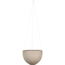 New DEROMA Suspension en céramique taupe Scheurich 845 Taupe stone - Ø 18 cm