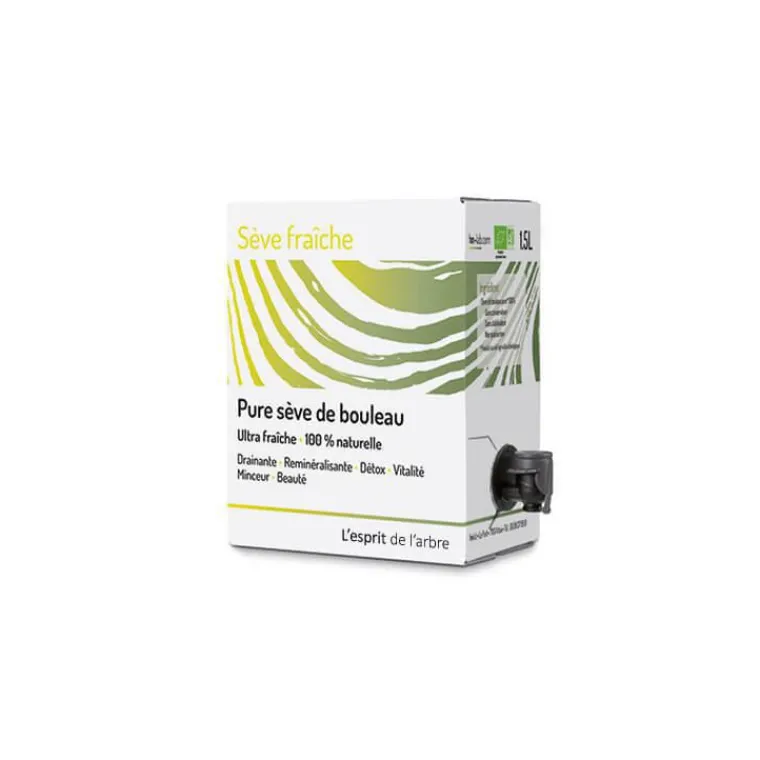 HN LAB Sève de bouleau fraîche 1,5 L