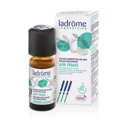 LABORATOIRE LADRÔME Synergies huiles essentielles bio air frais. Le flacon de 10 ml