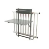Best FERMOB Table balcon Bistro en acier - 77 x 62 x 120 cm