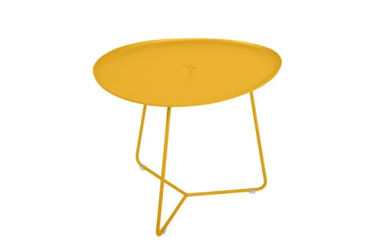 Hot FERMOB Table basse Cocotte coloris orange en acier - 55 x 44 x 43 cm