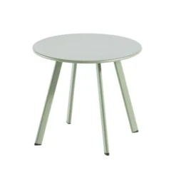 Hot Table basse coloris vert en acier Massai - 35 cm