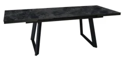 Best Table Malo avec rallonge automatique en aluminium - 180 x 240 x 100 cm