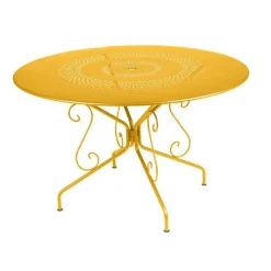 New FERMOB Table Montmartre ronde en acier - Ø 117 x 74 cm