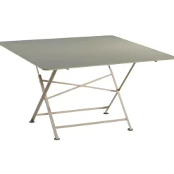 New FERMOB Table pliante Cargo en acier - 128 x 128 x74 cm