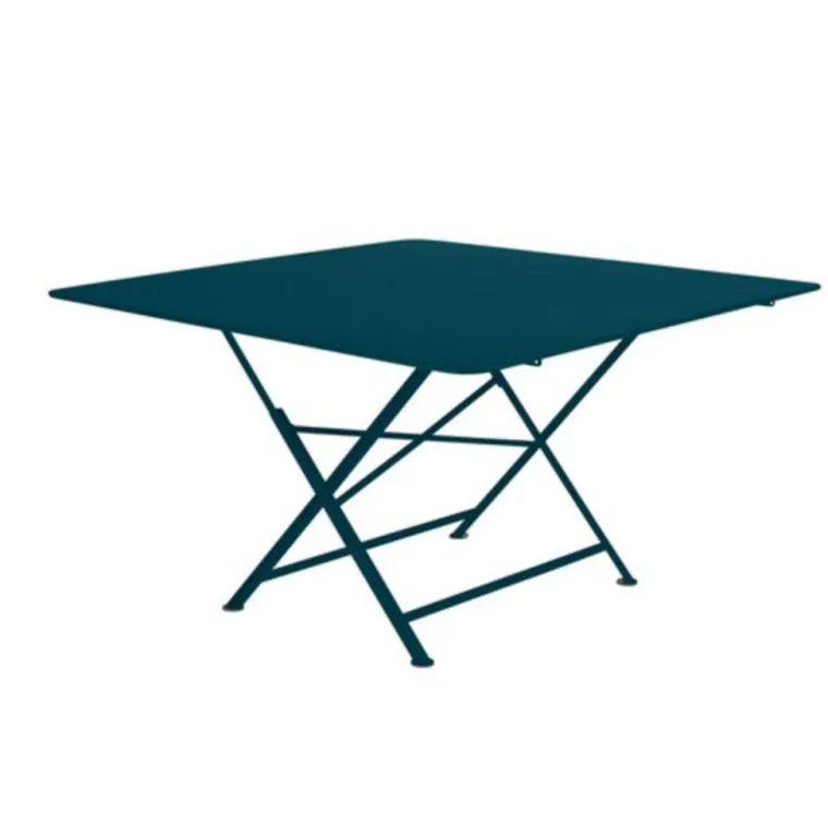 New FERMOB Table pliante Cargo en acier - 128 x 128 x74 cm
