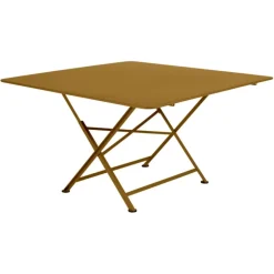 New FERMOB Table pliante Cargo en acier - 128 x 128 x74 cm