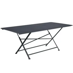 Discount FERMOB Table pliante rectangulaire en acier Cargo - 190 x 90 x 74 cm