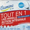 Hot ETAMINE DU LYS Tablettes lave vaisselle tout en 1 action intégrale bio - 30 doses