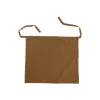 Hot Tablier noué à la taille en coton marron - 80 x 90 cm
