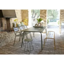 FERMOB Tabouret Cocotte en acier