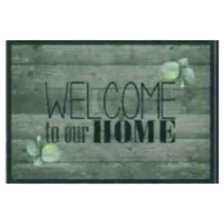 Sale SWEETSOL Tapis absorbant intérieur imprimé Welcome plancher - 60 x 40 cm