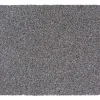 New SWEETSOL Tapis grattoir en tissu polypropylène gris Teresa chocolat - 80 x 50 cm