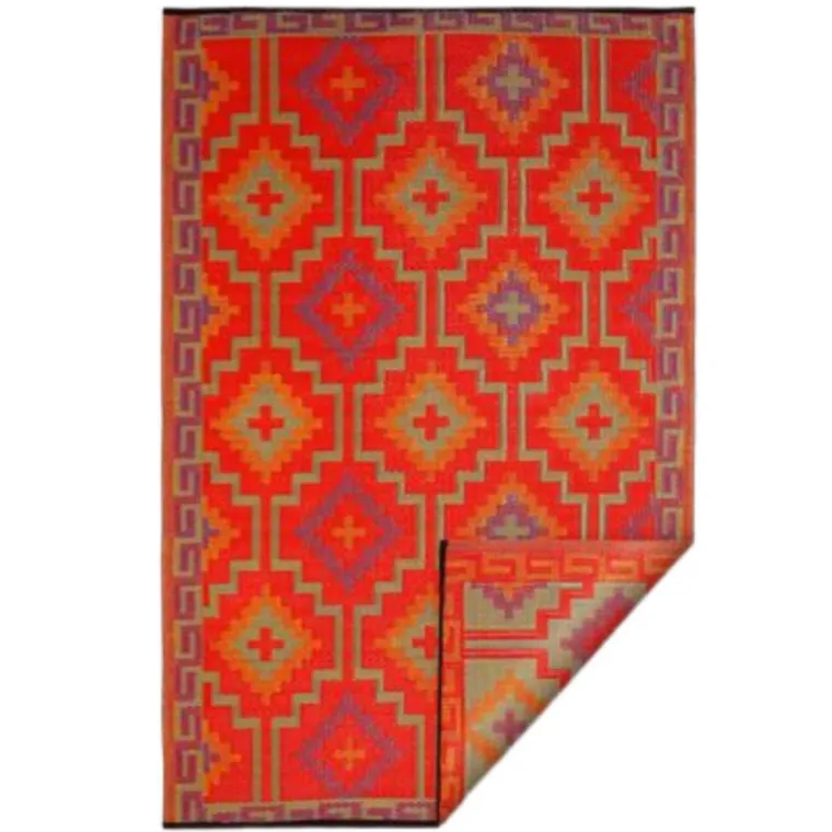 FAB HAB Tapis Lhasa multicolore - 150x240 cm