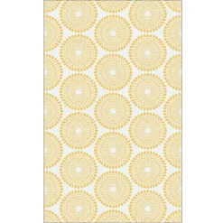 Hot FAB HAB Tapis Rio yellow en polypropylène recyclé - 90 x 150 cm