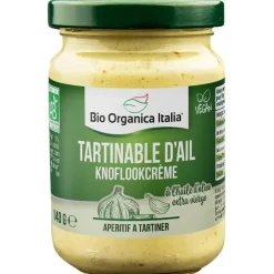 Sale BIO ORGANICA Tartinable d'ail bio Bioorganica - 140 g