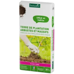 Outlet BOTANIC® Terre de plantation arbustes et massifs - 30 L